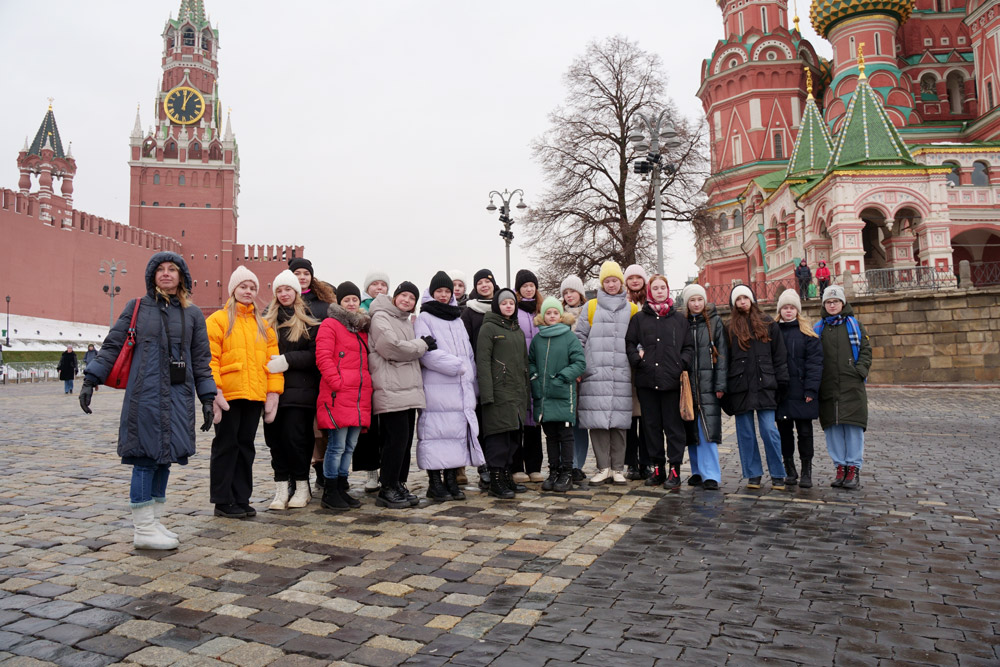 Фото на экскурсии от компании "Москвавед"