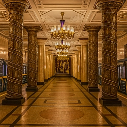 Экскурсия по метрополитену