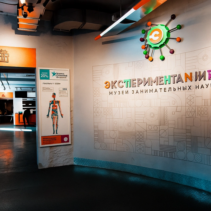 Экскурсия в музей занимательных наук Экспериментаниум