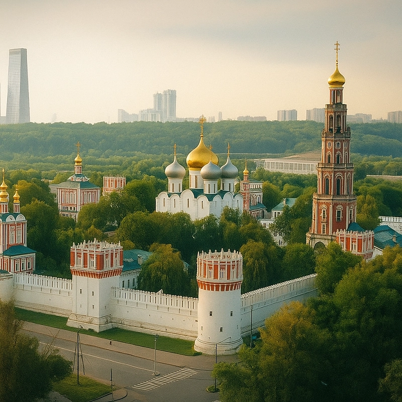 Экскурсия в Новодевичий монастырь